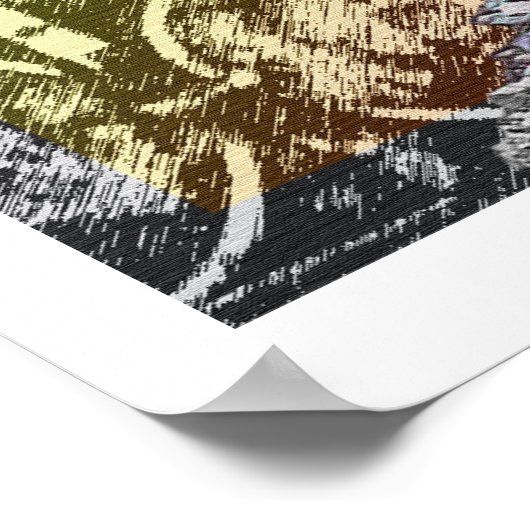 Tribal Bling Poster (Hoek)