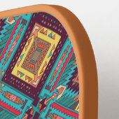 Tribal Blue Pickleball Paddle (Links Detail)