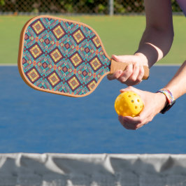 Tribal Blue Pickleball Paddle