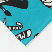 Tribal Bohemian Elephants Custom Fleece Blanket Deken (Hoek)