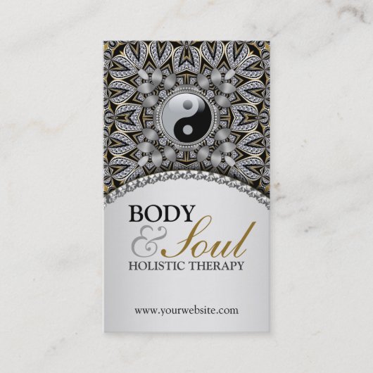 Tribal Bohemian Holistic New age Visitekaartje (Voorkant)