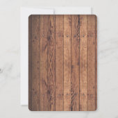 Tribal Boho Baby Sprinkle Noite Pink Floral Tipi Kaart (Achterkant)