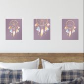 Tribal Boho Dreamweaver op de Paarse set van 3 (Slaapkamer)