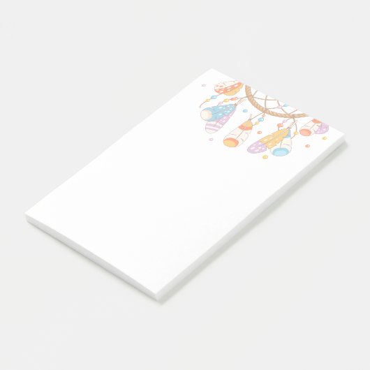 Tribal Boho Drocatcher Post-it® Notes (Schuin)