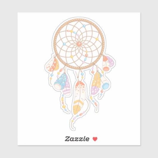 Tribal Boho Drocatcher Sticker (Vel)