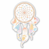 Tribal Boho Drocatcher Sticker (Voorkant)