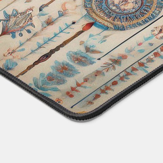 Tribal Boho Elements Desk Mat (Hoek)