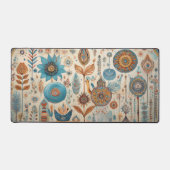 Tribal Boho Elements Desk Mat (Voorkant)