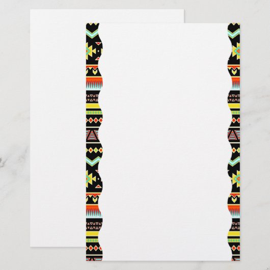 Tribal Briefpapier (Voorkant / Achterkant)