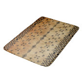 Tribal Brown beige Badmat (Gekanteld)