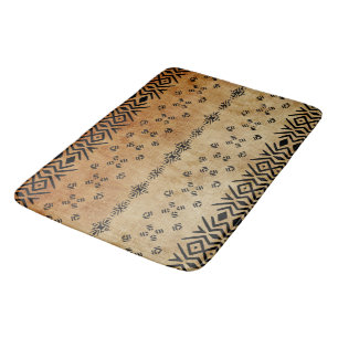 Tribal Brown beige Badmat