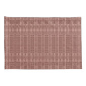 Tribal Brown Pattern Kussensloop (Achterkant-Rechts)