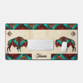 Tribal Buffalo en zon Bureaumat (Keyboard & Muis)