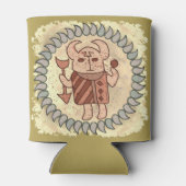 Tribal Bull Rune koelbox Blikjeskoeler (Achterkant)