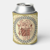 Tribal Bull Rune koelbox Blikjeskoeler (Blikje Achterkant)