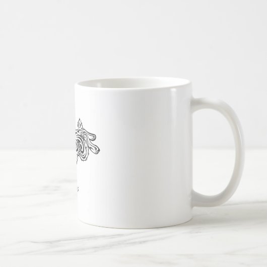 Tribal Bunny Koffiemok (Rechts)