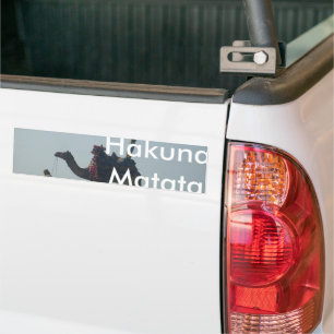 Tribal Camel Ride: Morning Tide Sands & Zee Bumpersticker