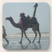 Tribal Camel Ride: Morning Tide Sands & Zee Drankjes Onderzetter (Voorkant)
