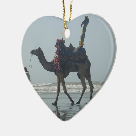 Tribal Camel Ride: Morning Tide Sands & Zee Keramisch Ornament (Links)