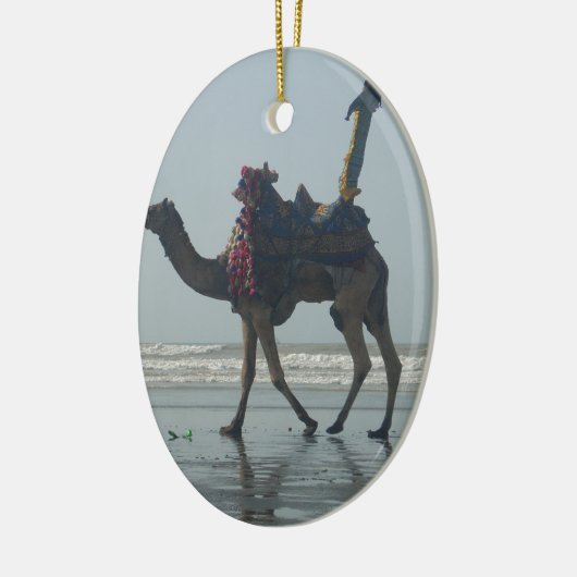 Tribal Camel Ride: Morning Tide Sands & Zee Keramisch Ornament (Links)