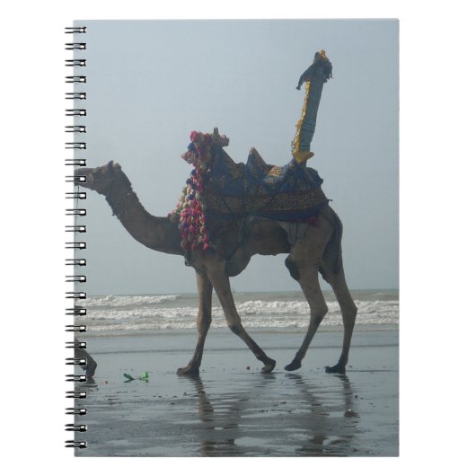 Tribal Camel Ride: Morning Tide Sands & Zee Notitieboek (Voorkant)
