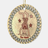 Tribal Cartwheel Keramisch Ornament (Links)