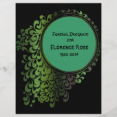 Tribal Celtic Pagan Funeral Program Pg 1-2 (Voorkant)