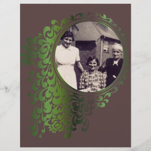 Tribal Celtic Pagan Funeral Program Pg 1-2 (Achterkant)