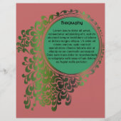 Tribal Celtic Pagan Funeral Program Pg 5-6 (Voorkant)