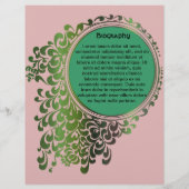 Tribal Celtic Pagan Funeral Program Pg 5-6 (Achterkant)