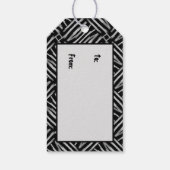 Tribal Chalk Label Cadeaulabel (Achterkant)