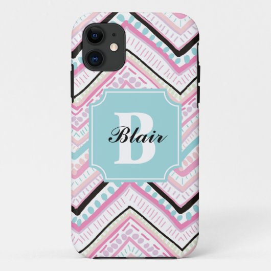 Tribal Chevron Case-Mate iPhone Case (Achterkant)