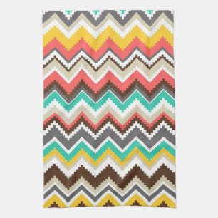Tribal Chevron Theedoek