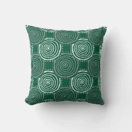 Tribal Circle Pattern Throw Pillow Kussen