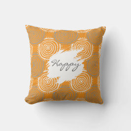 Tribal Circle Pattern Throw Pillow Kussen