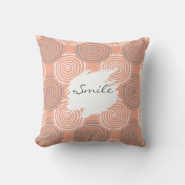 Tribal Circle Pattern Throw Pillow Kussen