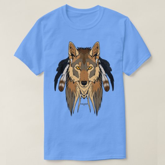 Tribal Coyote T-shirt (Design voorkant)