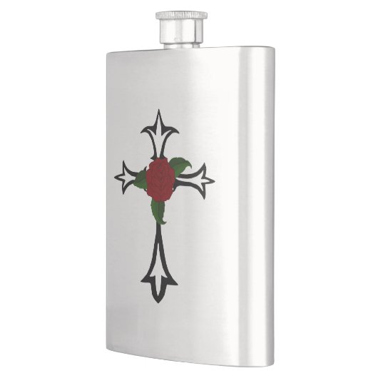 Tribal Cross-fles Flacon (Links)