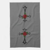 Tribal Cross Keuken Handdoek (Verticaal)