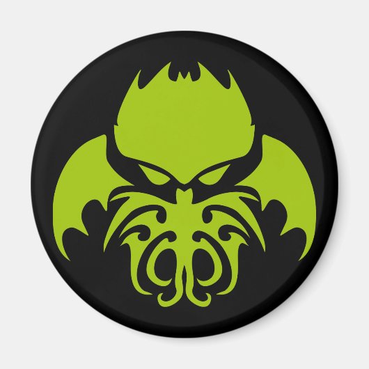 Tribal Cthulhu Magneet (Voorkant)