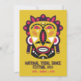 Tribal Cultural Festival Uitnodiging
