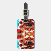 Tribal Dance Bagagelabel (Voorkant verticaal)