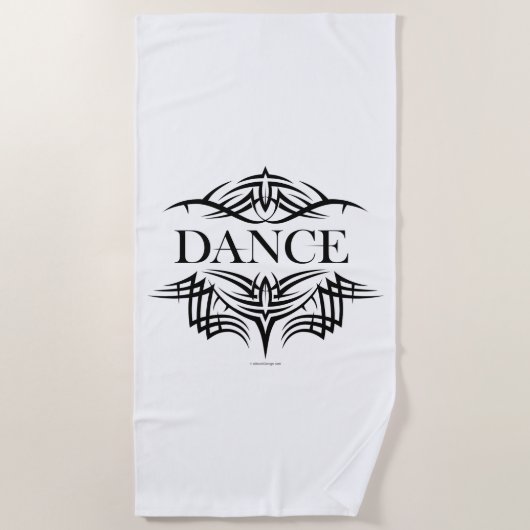 Tribal Dance Beach Towel Strandlaken (Voorkant)