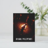 Tribal Dance Briefkaart (Staand voorkant)