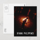 Tribal Dance Briefkaart (Voorkant / Achterkant)