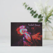 TRIBAL DANCE BRIEFKAART (Staand voorkant)