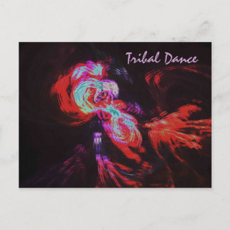TRIBAL DANCE BRIEFKAART