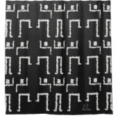 Tribal Dance Douchegordijn (Voorkant)