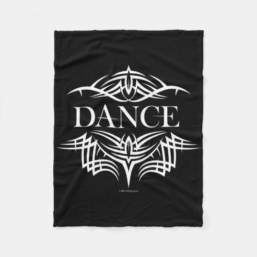 Tribal Dance Fleece Deken (Voorkant)