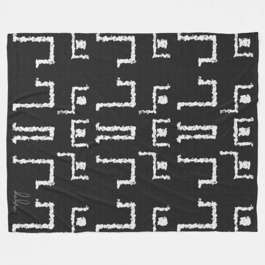 Tribal Dance Fleece Deken (Voorkant (Horizontaal))